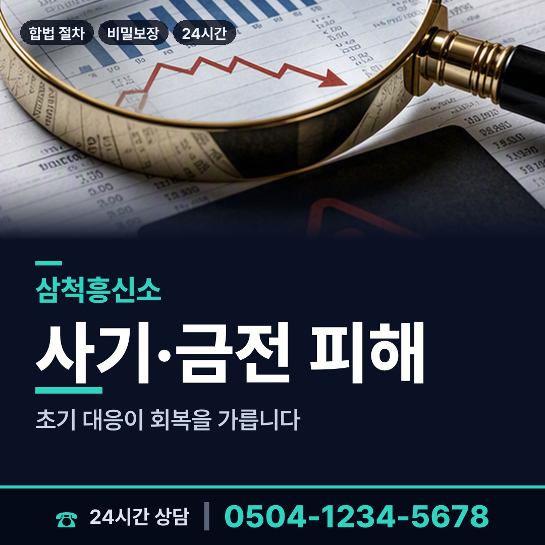 삼척 교동 전세사기조사 상담 안내